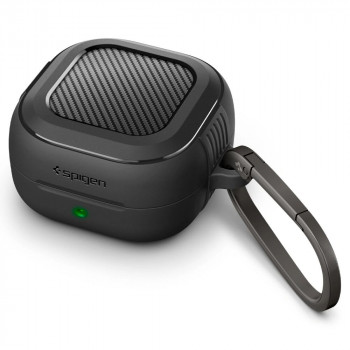 Coque Rugged Armor Spigen pour Samsung Galaxy Buds 4 / 4 Pro, noir mat
