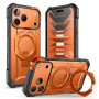 Coque MagSafe Supcase UB Grip Mag pour Apple iPhone 17 Pro / 18 Pro, corail