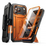 Coque Supcase Unicorn Beetle Pro pour Apple iPhone 17 Pro Max, corail