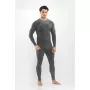 Ensemble sous-vêtements techniques en mérinos Viking Altis Man Set pour homme, noir, XL