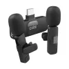 Microphones lavalier SBS avec récepteur USB-C (2 pièces), noir