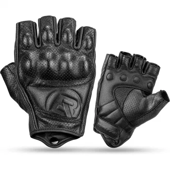 Gants de moto en similicuir Rockbros 16220006003, taille L, noir