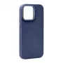 Coque en silicone MagSafe Puro Icon Mag Pro pour Apple iPhone 15 Pro Max, bleu foncé
