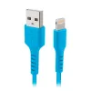 Câble USB-A vers Lightning SBS TECABLEUSBIP589A, 1 m, bleu