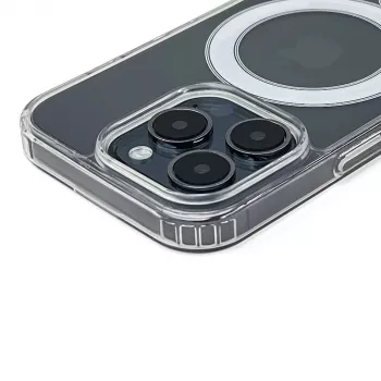 Coque transparente à coins renforcés Hurtel compatible MagSafe pour iPhone Air, transparente