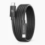 Orico TBZ5-10-BK USB4 Cable Compatible with Thunderbolt 5, 80Gbps, 240W, USB-C to USB-C, 1 m, Black