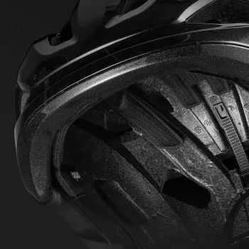 Casque de vélo jeune Rockbros LK-67 avec visière amovible, 54-58 cm, noir
