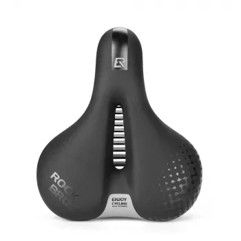 Selle de vélo ergonomique confortable Rockbros 6876, noire