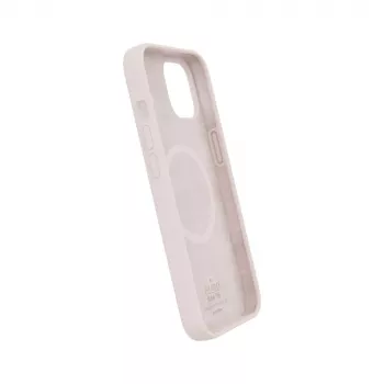 Coque en silicone MagSafe Puro Icon Mag Pro pour iPhone 13 / 14, rose