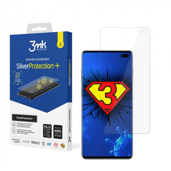 Protection d'écran SilverProtection+ 3mk pour Samsung Galaxy S10+