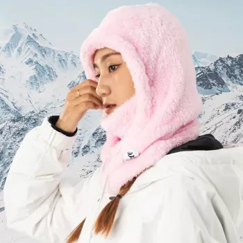 Cagoule de ski Qunature Arctic Velvet, taille M, rose