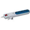 Parasurtenseur LF 2005A Lestar, 5 prises, 3 m, gris