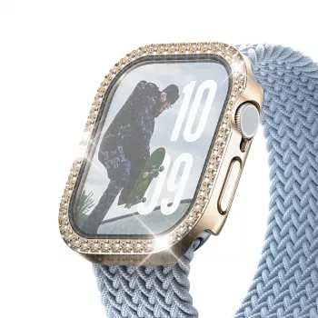 Protection d'écran Fullbody PanzerGlass pour Apple Watch 2025 42 mm, Disco Gold (PG88079)
