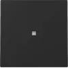 Bascule Gira System 55 3290005 avec fenêtre de contrôle, noire, mate