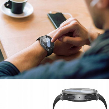 Coque Tech-Protect Defense360 pour Samsung Galaxy Watch 7 44 mm, transparente