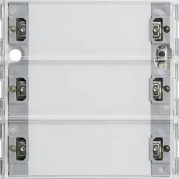 Capteur à touches Gira 3 Comfort 513300, 3 gangs, KNX, System 55