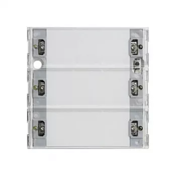 Capteur à touches Gira 3 Comfort 513300, 3 gangs, KNX, System 55
