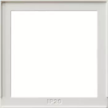 Cadre adaptateur Gira 028966 pour System 55 TX44, blanc pur