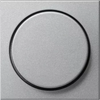 Cache de variateur Gira 065026 System 55, Standard 55, E2, Event, Event Clear, Event Opaque, Esprit, ClassiX, aluminium