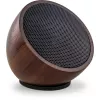 Enceinte Bluetooth portable InLine woodwoom, 3 W, bois de noyer