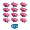 Adaptateur fibre optique LogiLink FA02LC8 LC duplex, 12 pièces, avec bride, violet