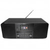 Radio Internet stéréo tout-en-un Xoro HMT 620 avec lecteur CD, DAB+, FM, Spotify, Bluetooth, noir (SAT100373)