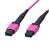 Câble de raccordement MPO LogiLink 12 fibres OM4, MPO/PC F/F, type B, 2 m (FM7LC02)