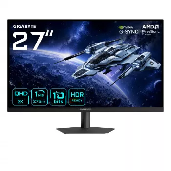 Écran gaming QHD Gigabyte G27Q26 27 pouces, 68,6 cm, 2560 x 1440, 260 Hz, 1 ms, noir
