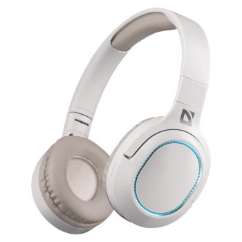 Casque Bluetooth supra-auriculaire Defender Freemotion B444, beige