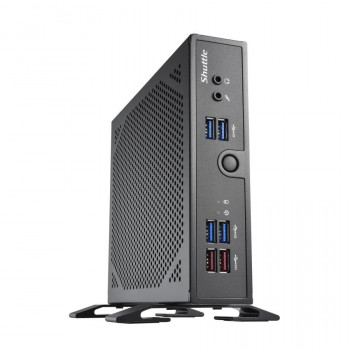 Shuttle DS50U Barebone Mini PC, Celeron 7305, 8 GB DDR5 RAM, black