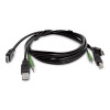 StarTech.com SKHDMMKVM-06-TAA TAA compliant HDMI KVM cable, USB 2.0, 3.5 mm audio, 1.8 m