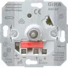 Gira 030900 Variateur et interrupteur, mécanisme encastré, métallique