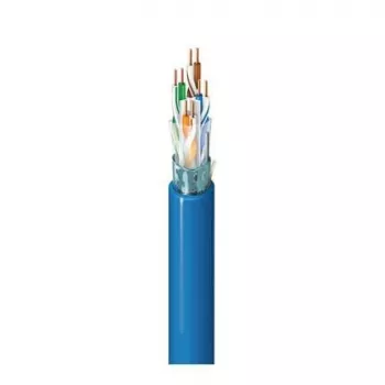 Belden 10GB24 Category 6A U/UTP LSZH Cable, 4x2xAWG23, 305 m Reel, Blue