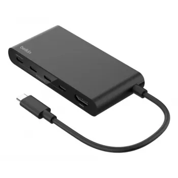 Hub USB-C Belkin CONNECT 5 ports avec HDMI 4K et Power Delivery 60W - noir (AVC021HQBK)