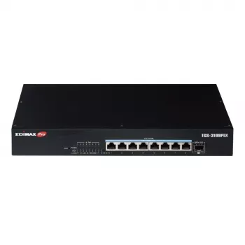 Edimax Pro TGS-3109PLX 9-Port Web Smart Multi-Gigabit PoE++ Switch with 8x 2.5G and 1x 10G SFP+