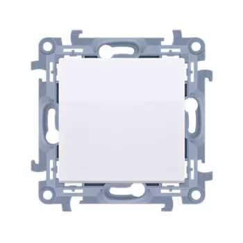 KONTAK-SIMON Simon 10 Universal Switch 1-Module White 10AX 250V Spring Clamps