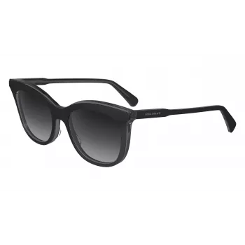 LONGCHAMP Women's Cat Eye Sunglasses LO738S5318018 - Havana Acetate Frame with Brown Gradient Lens - 53/18/140 mm