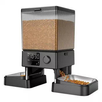 Oneisall dual automatic pet feeder without WiFi (PFD 002)