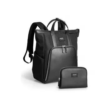 Port Designs Muse Signature 16 backpack with pouch, black