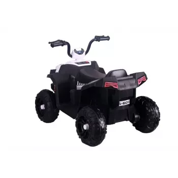 Lean Toys S601 Electric Ride-On Quad, White