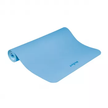 Tapis d'exercice REBEL ACTIVE TPE 200x90x1 cm bleu pour yoga, pilates, fitness