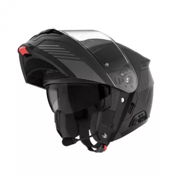 SENA SPECTER Smart Flip-Up Helmet with Mesh Communication System, Matte Black, XXL