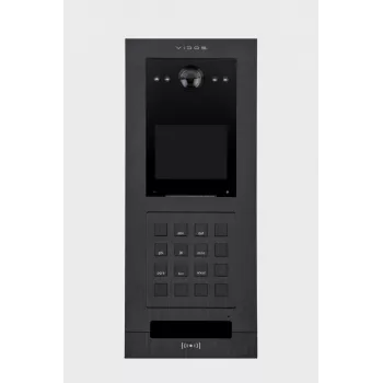 VIDOS IPX S110 Outdoor Panel - IP Video Door Station with 2MP Camera, PoE, IP65