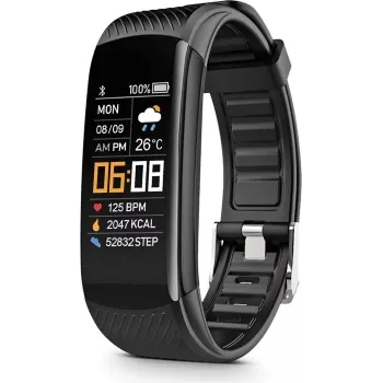 Emporia Fit Basic Activity Tracker noir - Montre connectée (EMP-FIT-BASIC)