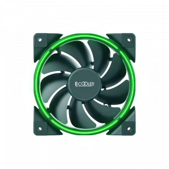 Ventilateur de boîtier 120 mm PCCOOLER CORONA-GREEN, 1000–1800 tr/min, 120 mm