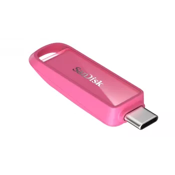 Clé USB SanDisk iXpand Phone Drive avec USB-C, Seastar Pink, 256 Go