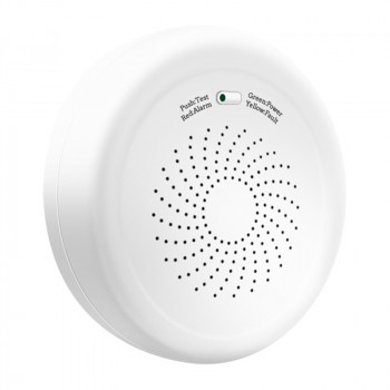 MOES ZSS-QY-GL-U détecteur de gaz naturel Zigbee, alimentation USB-C