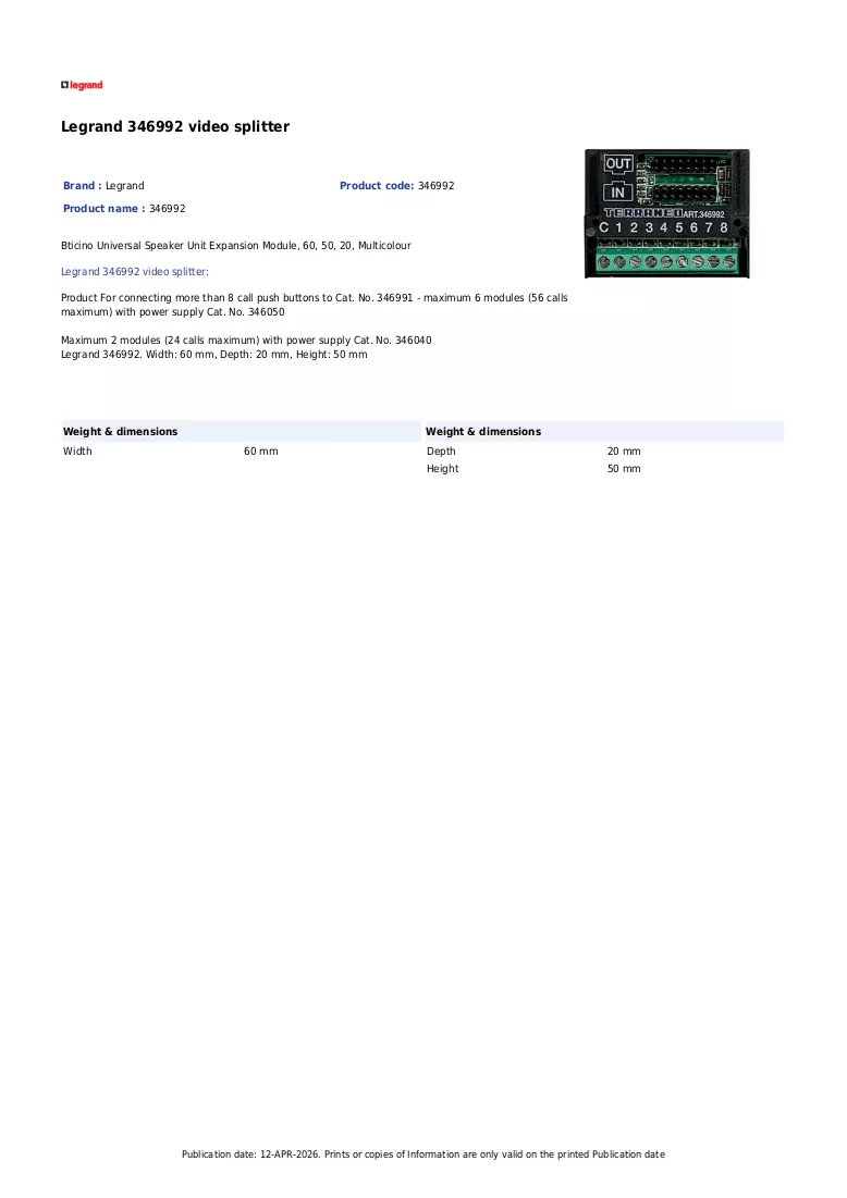 Brochure