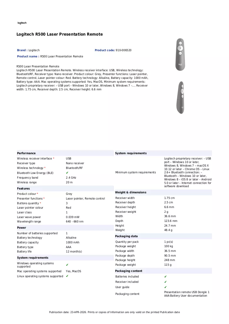 Brochure