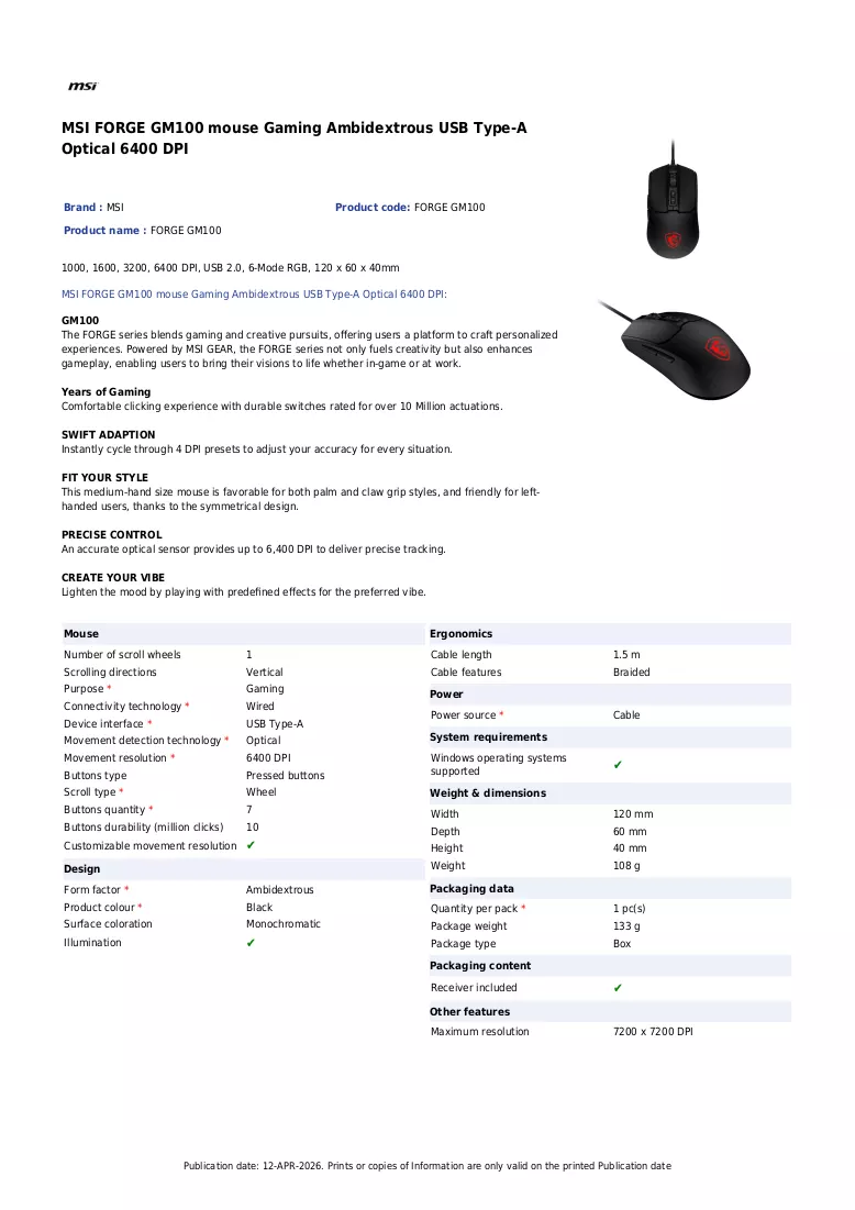 Brochure